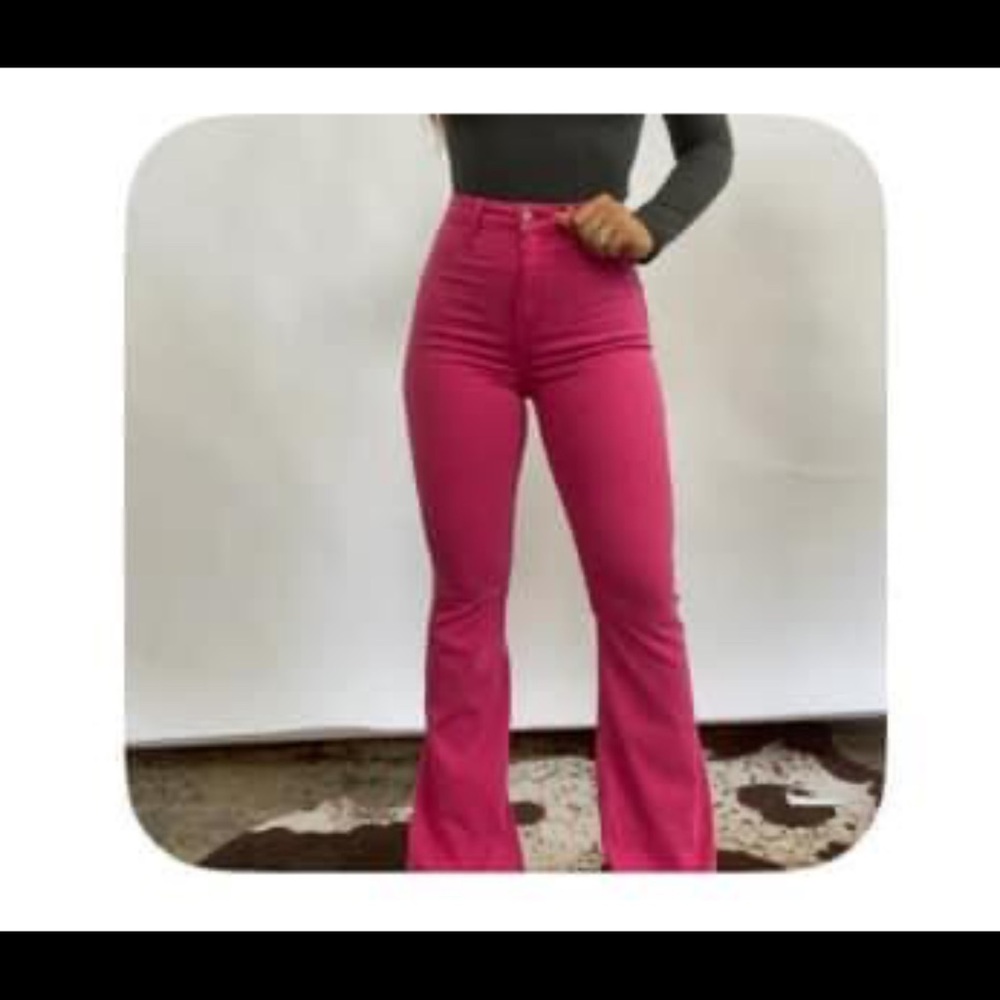 Cello Hot Pink Flares